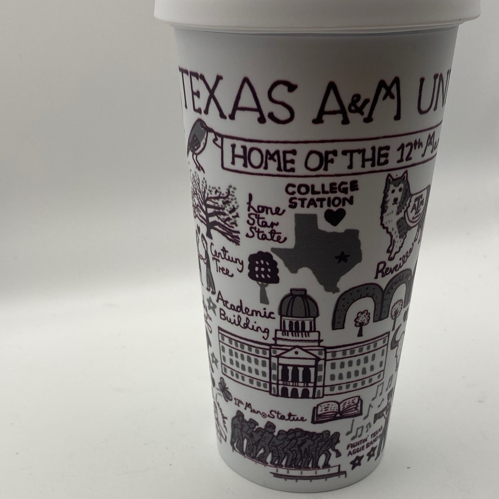 Texas A&M University Travel Mug - White